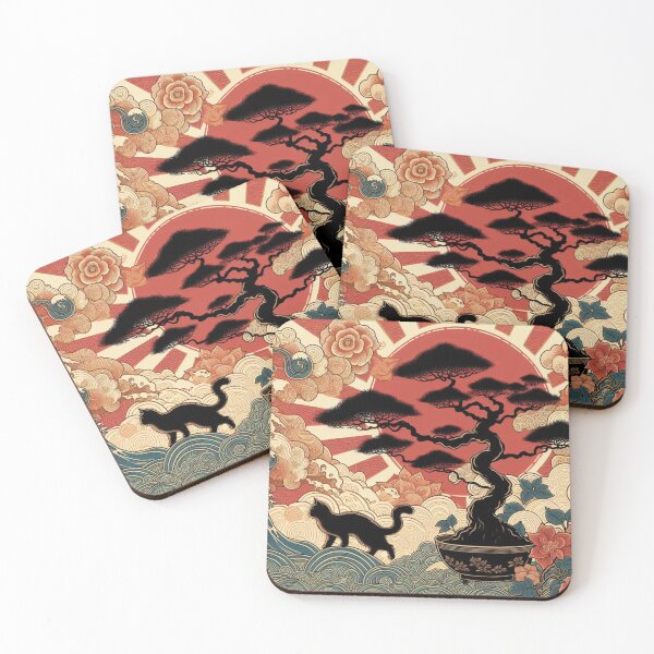 Item preview, sun and cat bonsai 2 designed and sold by tohoku-jp.