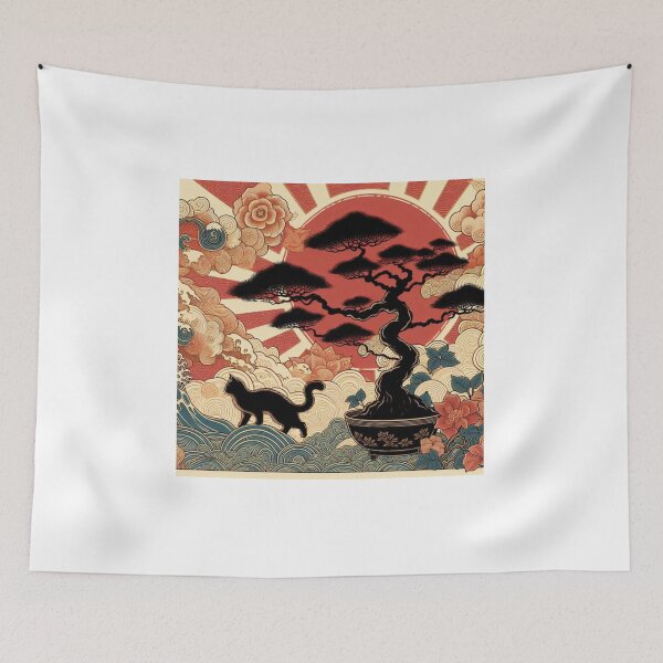 Item preview, sun and cat bonsai 2 designed and sold by tohoku-jp.