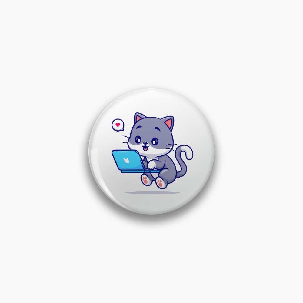 My Geek Pet Pin - cute pet design by HackerLooks