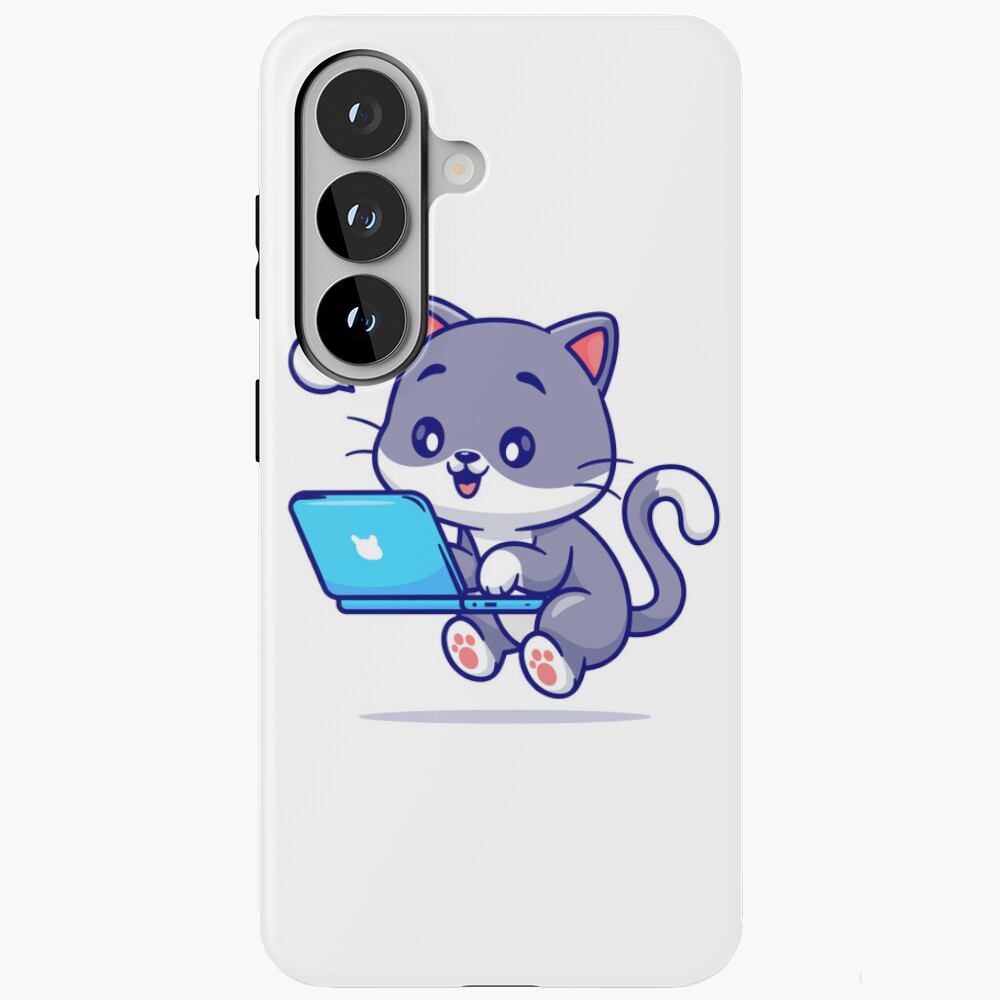 My Geek Pet Samsung Galaxy Tough Case - cute pet design by HackerLooks