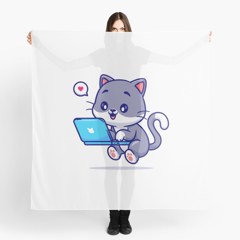My Geek Pet Scarf - cute pet design by HackerLooks