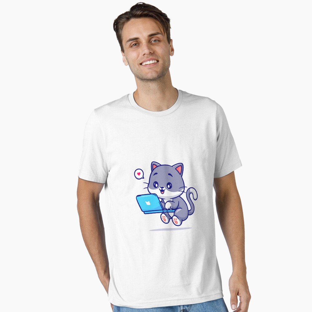 My Geek Pet Essential T-Shirt - cute pet design by HackerLooks