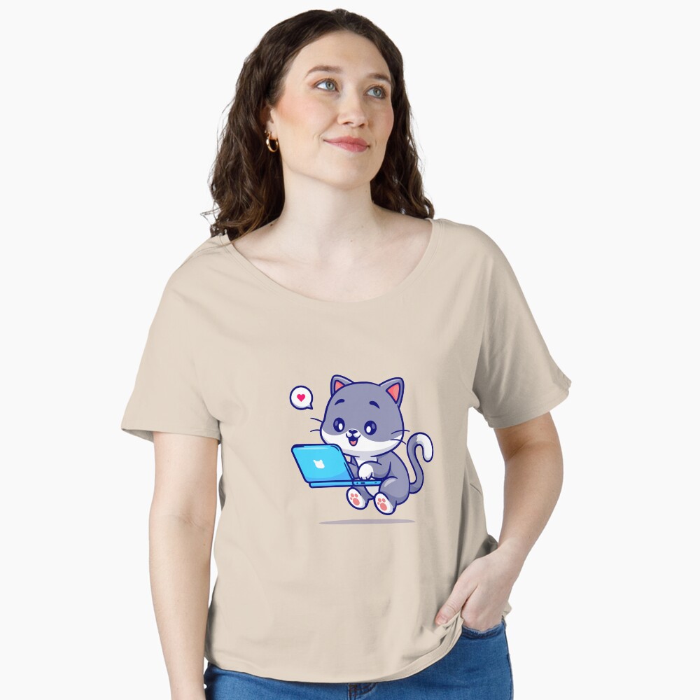 My Geek Pet Relaxed Fit T-Shirt - cute pet design by HackerLooks
