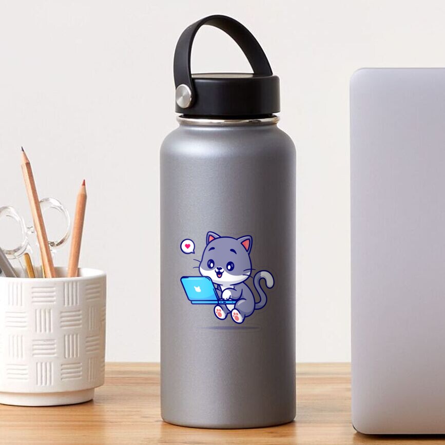My Geek Pet Transparent Sticker - cute pet design by HackerLooks
