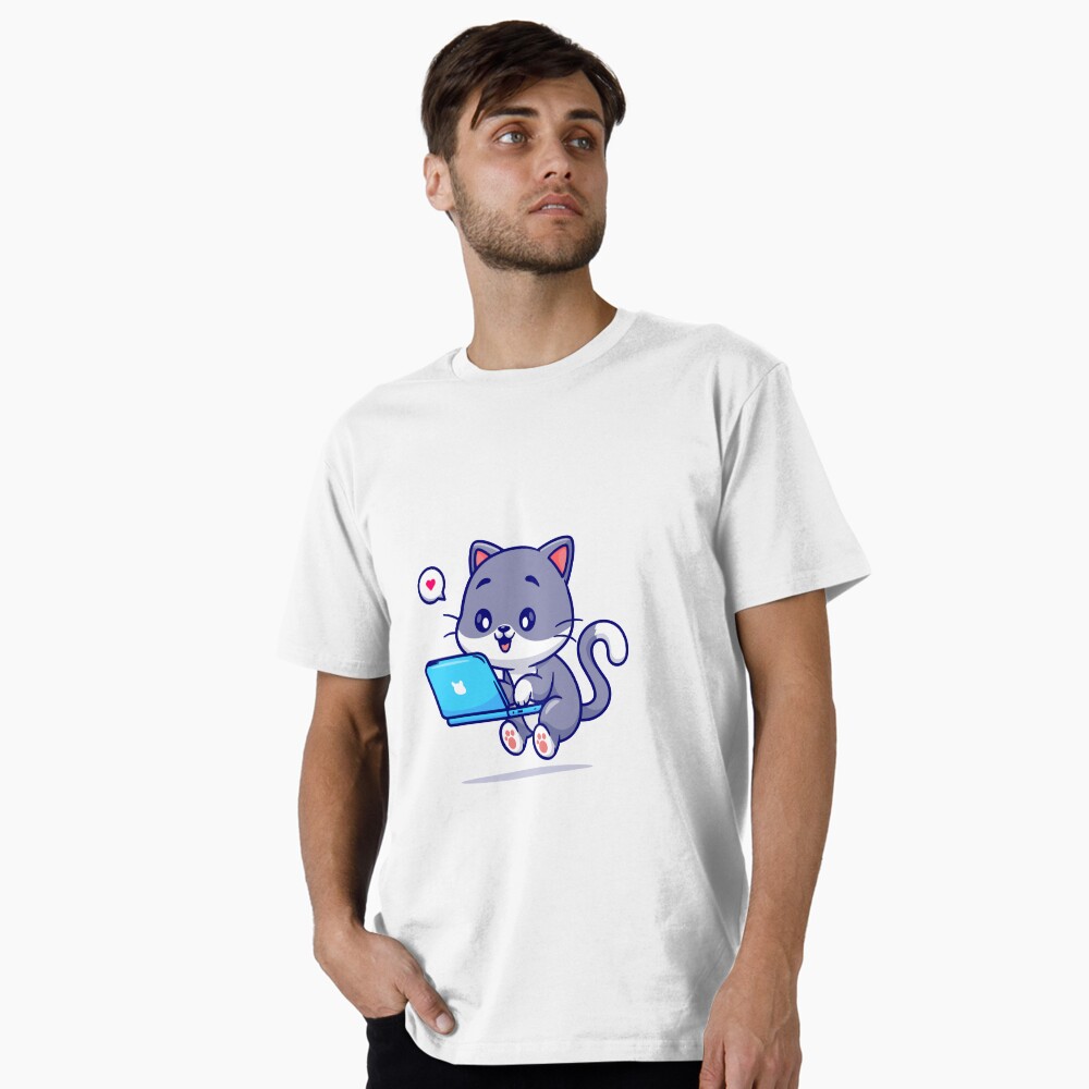 My Geek Pet Premium T-Shirt - cute pet design by HackerLooks