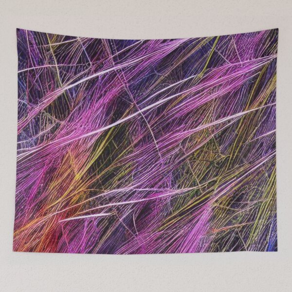 Item preview, Abstract Colorful Neon Fiber Optics designed and sold by calibrit.