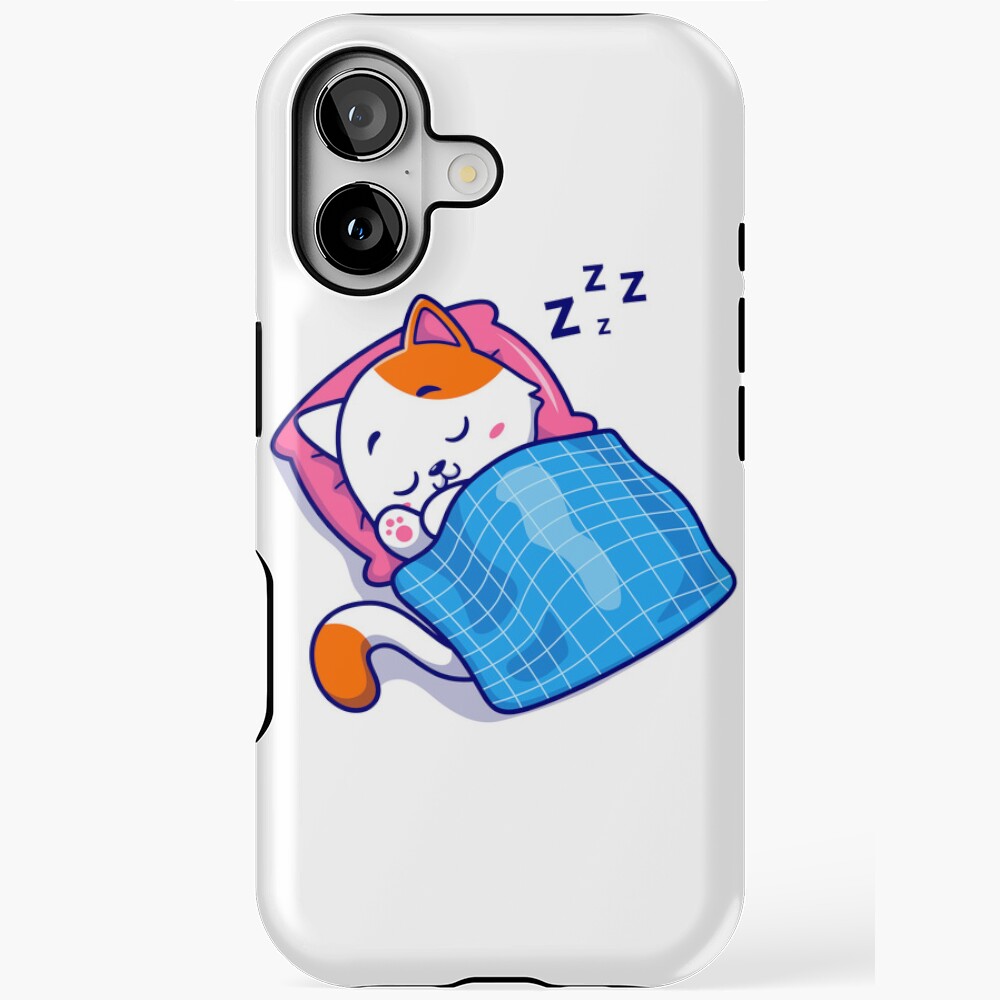 Cute Bed Time iPhone Magsafe Tough Case - cute pet design by HackerLooks