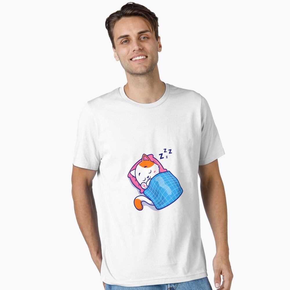 Cute Bed Time Essential T-Shirt - cute pet design by HackerLooks