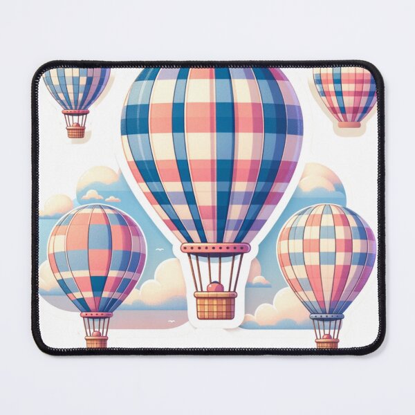 Item preview, Pastel Hot Air Balloon Stickers designed and sold by mymagicstoreus.