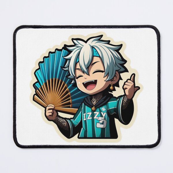 Item preview, izzy with a fan designed and sold by Eighterfire.