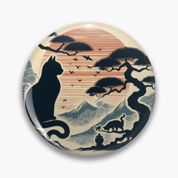 Item preview, sun and cat bonsai 4 designed and sold by tohoku-jp.