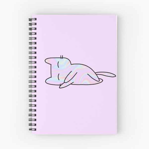 Item preview, Relaxed Holographic cat designed and sold by Cre8iveCat.