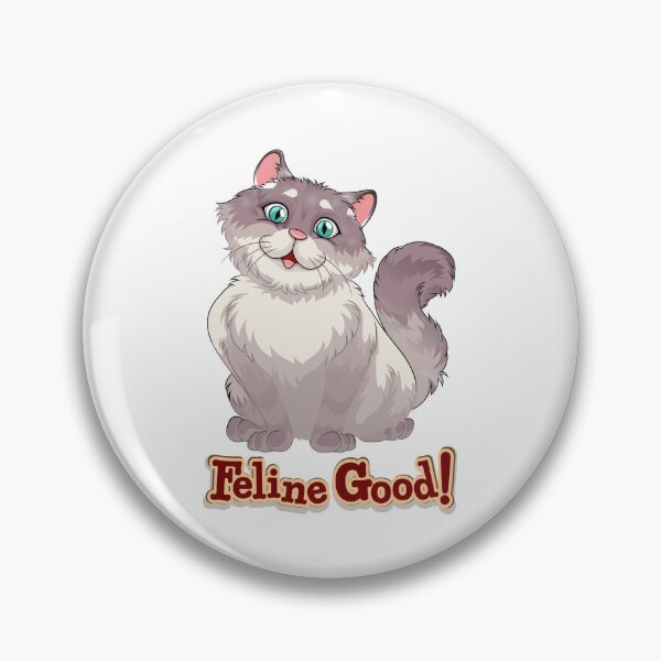 Item preview, Feeling good (Feline Good!) designed and sold by HackerLooks.