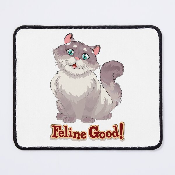 Item preview, Feeling good (Feline Good!) designed and sold by HackerLooks.