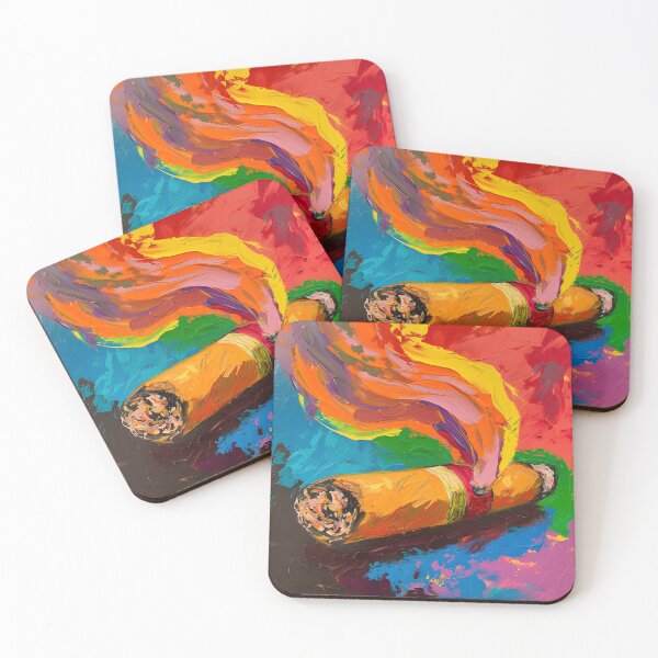 Item preview, Vivid Fauvism- A Symphony of Colors and Smoke in Brushstroke Harmony AI Generated designed and sold by OlfactoART Studio.