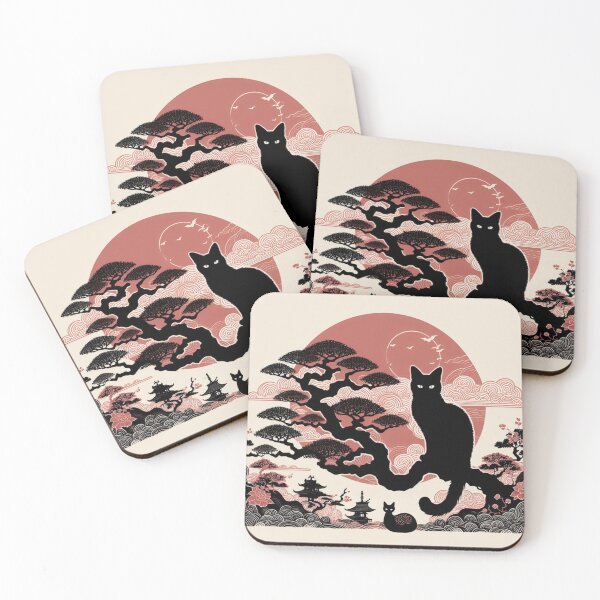 Item preview, sun and cat bonsai 5 designed and sold by tohoku-jp.