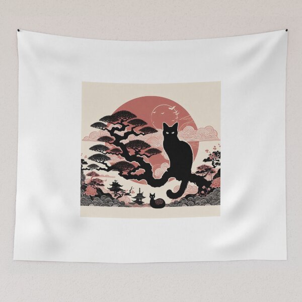 Item preview, sun and cat bonsai 5 designed and sold by tohoku-jp.