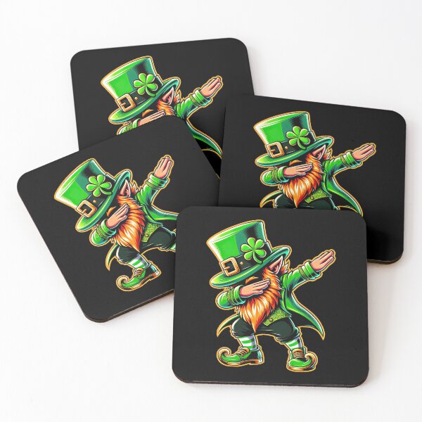 Item preview, St Patricks Day Dabbing Leprechaun Boys Girls Men Dab Dance T-Shirt designed and sold by MAPDDesigns.