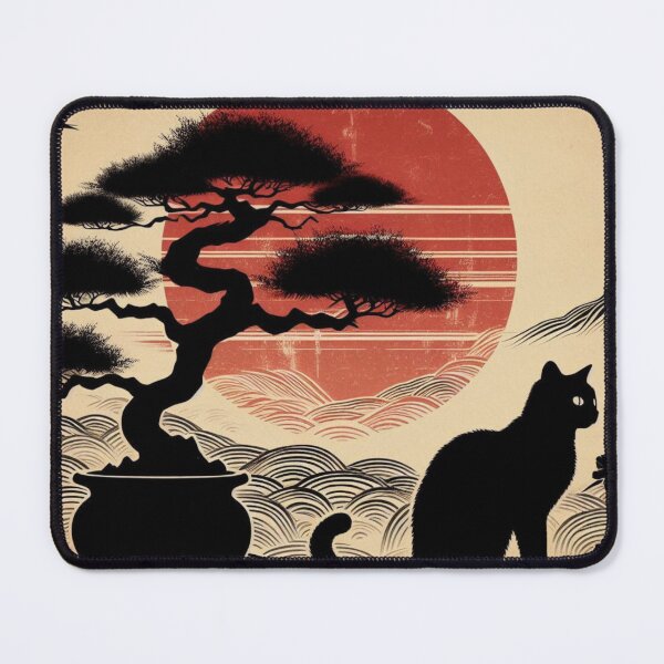 Item preview, sun and cat bonsai 6 designed and sold by tohoku-jp.