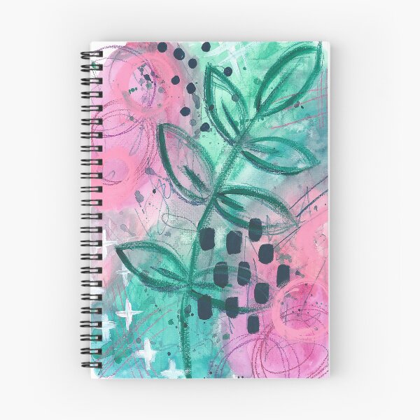 Item preview, Pink and Green Watercolor Botanical designed and sold by ewartick1.