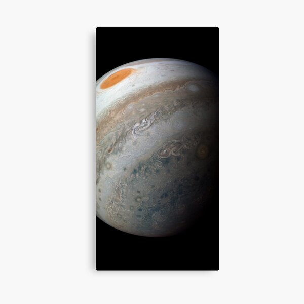 Jupiter, Perijove 12_99 Canvas Print