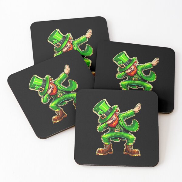 Item preview, St Patricks Day Dabbing Leprechaun Boys Girls Men Dab Dance T-Shirt designed and sold by MAPDDesigns.