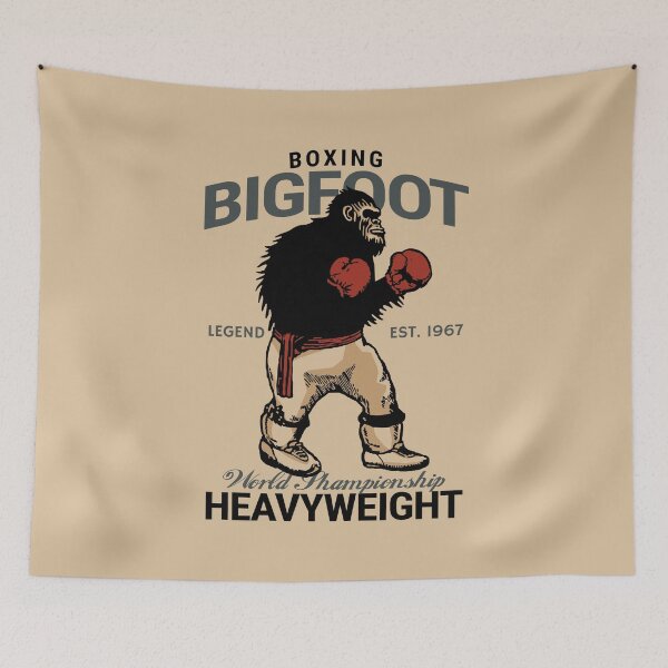 Item preview, Vintage Boxing Bigfoot The Legend designed and sold by KewaleeTee.