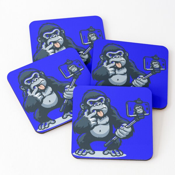 Item preview, Playful Gorilla Selfie Art designed and sold by iwcus.