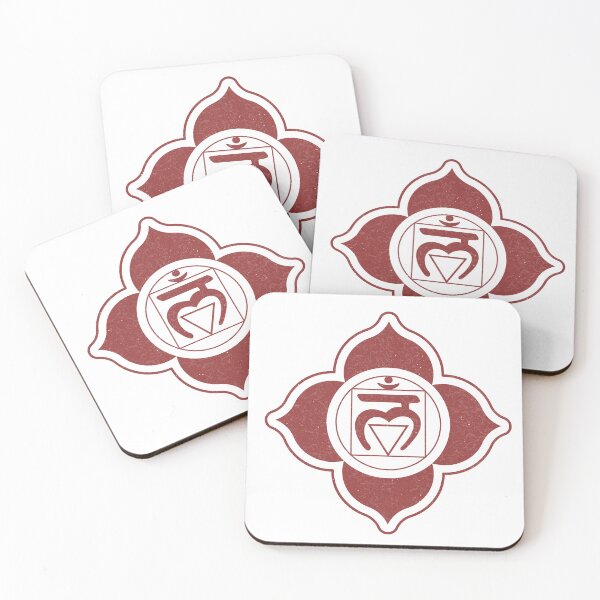 Item preview, Root Chakra Mandala - Snow + Ruby designed and sold by Irene Estelle.