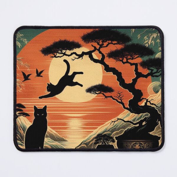 Item preview, sun and cat bonsai 7 designed and sold by tohoku-jp.