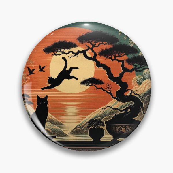 Item preview, sun and cat bonsai 7 designed and sold by tohoku-jp.