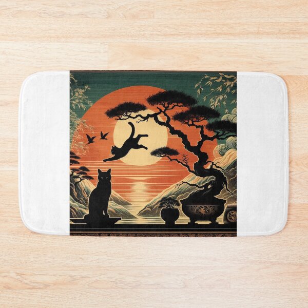 Item preview, sun and cat bonsai 7 designed and sold by tohoku-jp.