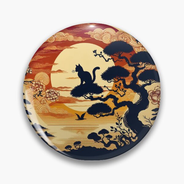 Item preview, sun and cat bonsai 8 designed and sold by tohoku-jp.