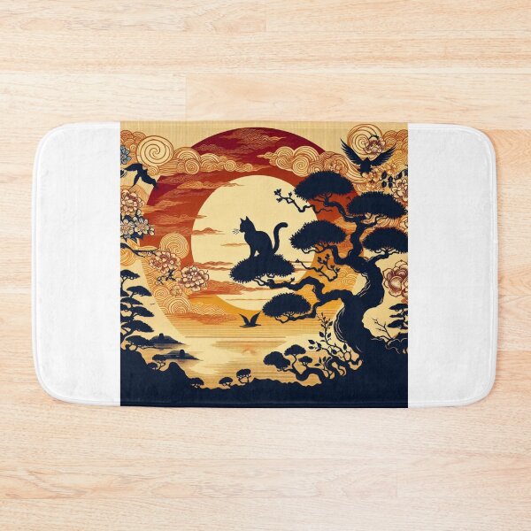 Item preview, sun and cat bonsai 8 designed and sold by tohoku-jp.