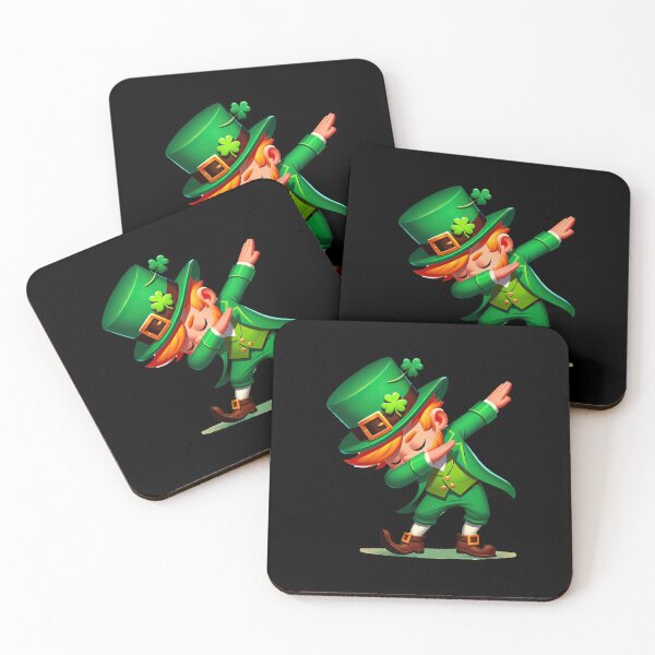 Item preview, St Patricks Day Dabbing Leprechaun Boys Girls Men Dab Dance T-Shirt designed and sold by MAPDDesigns.
