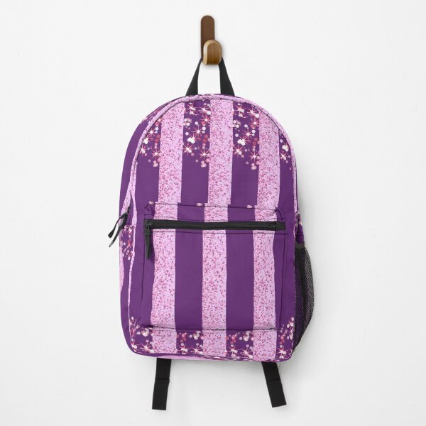Item preview, GLITTER SPAKLING PURPLE PINK STRIPES PATTERN - cute funny vintage pastel vector design designed and sold by HoneyBlizz.