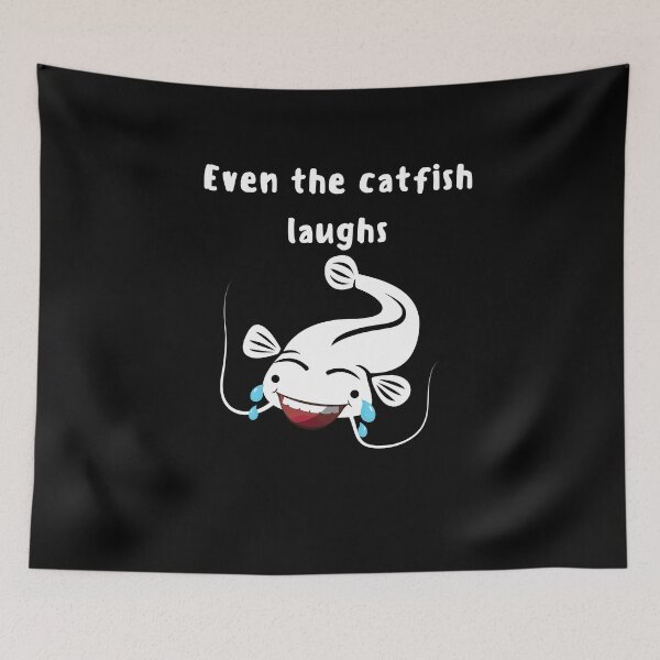 Item preview, Catfish Laugh designed and sold by CatfishCreation.