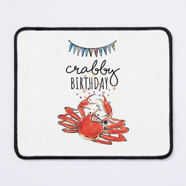 Item preview, Crabby Birthday designed and sold by chillaxcats.