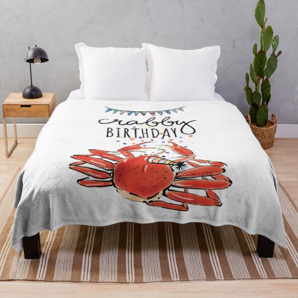 Item preview, Crabby Birthday designed and sold by chillaxcats.