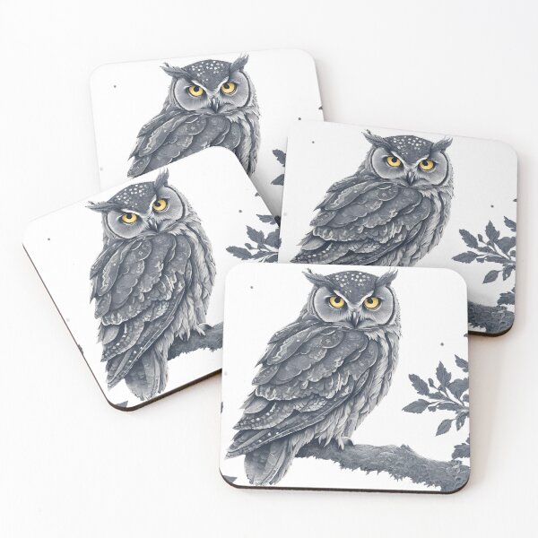 Item preview, owl designed and sold by Vibes-vintage.
