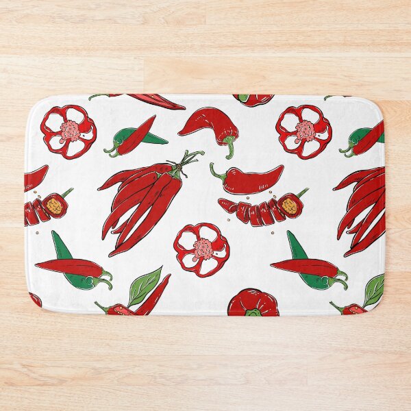 Item preview, CHILLI PEPPER SURFACE PATTERN designed and sold by HowreSketch.