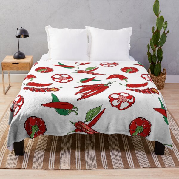 Item preview, CHILLI PEPPER SURFACE PATTERN designed and sold by HowreSketch.