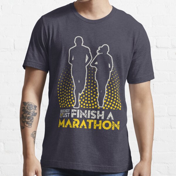 Bucket List Run a Marathon Essential T-Shirt