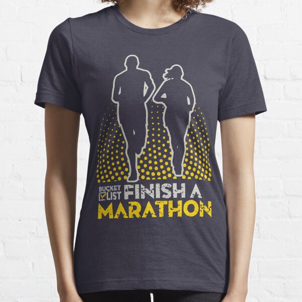 Bucket List Run a Marathon Essential T-Shirt