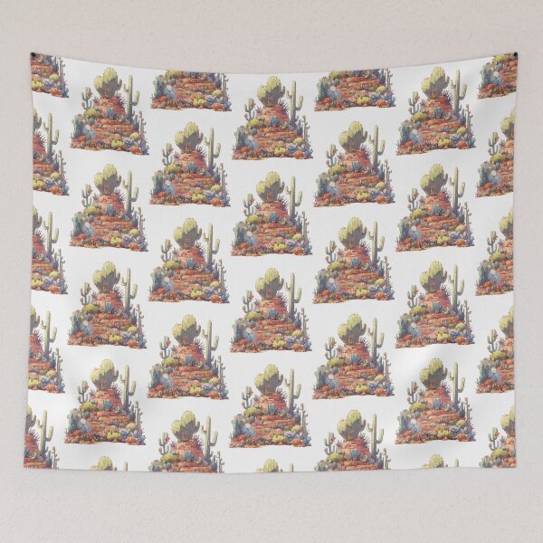 Item preview, Surviving Desert Wasteland Cactus Collection T-shirt 01 designed and sold by tjnextgen99.