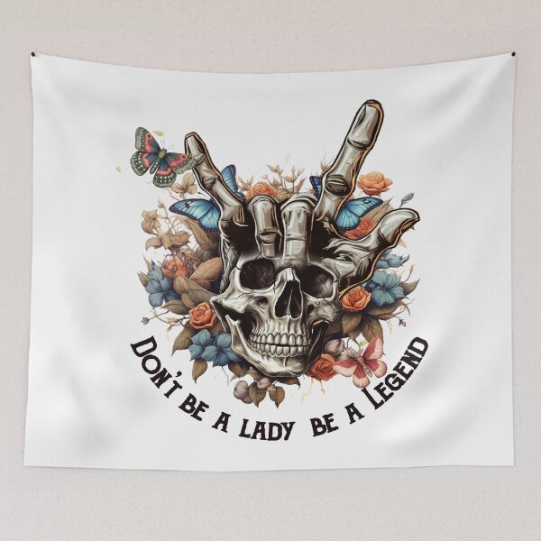 Item preview, Dont Be A Lady Be A Legend designed and sold by Hairball-Pets.
