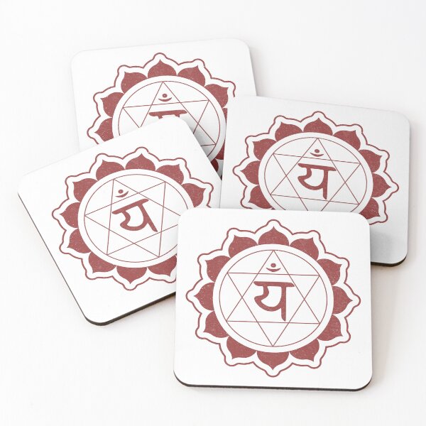 Item preview, Heart Chakra Mandala - Snow + Ruby designed and sold by Irene Estelle.