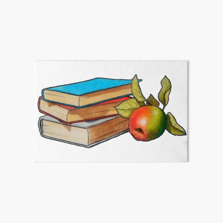 How to draw Apple on a Book/still life Drawing/किताब के ऊपर सेब का सरल  चित्र (by Vandana Thakur) - YouTube