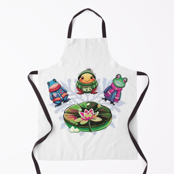 Item preview, Winter Frogs in their Funny Coats designed and sold by sweetdreamers.