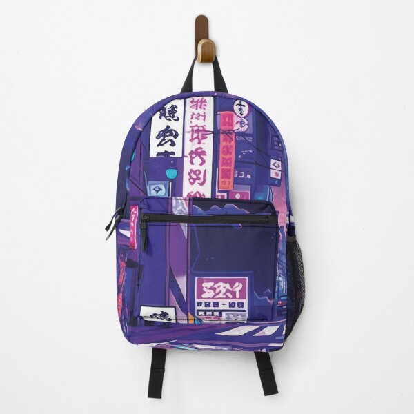 Item preview, Street in Tokyo, anime illustration designed and sold by Mauswohn.
